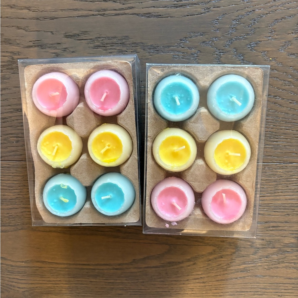 Target colourful mini candles retail $26 each